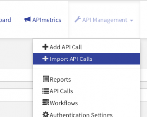 Import API Calls