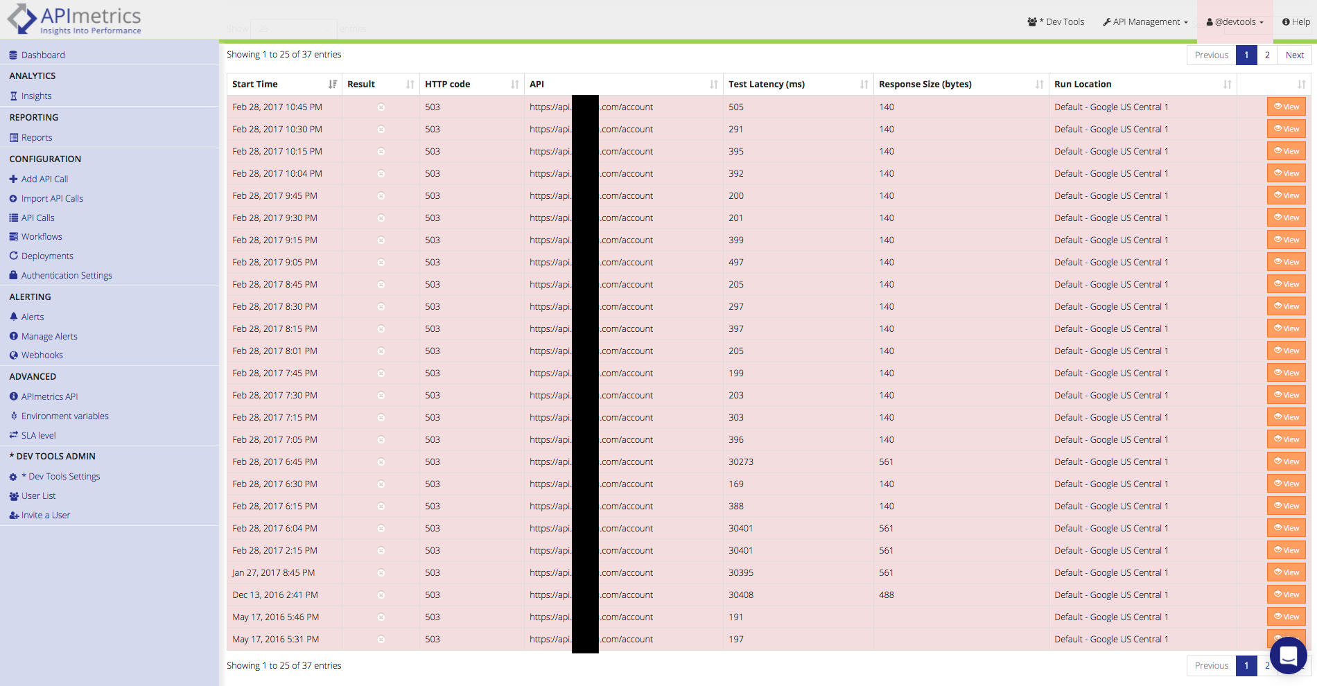 Amazon AWS outage