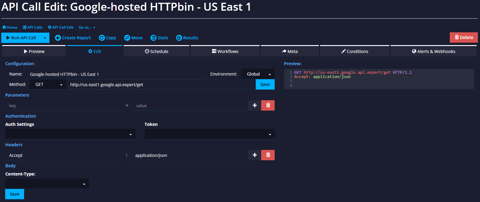 API Monitoring Features